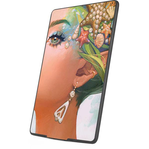 Mermaid with Sea Stars in Her Hair by Ivy Dolamore Amazon Kindle Skin